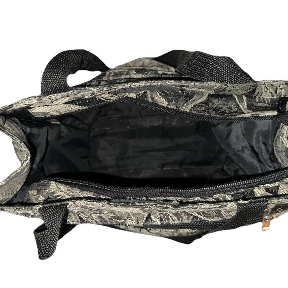 2 Pcs Set Protocol Equine Horse Tapestry Travel Luggage Shoulder And Tote Bag - Picture 7 of 11